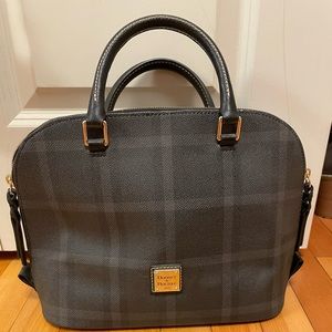 Like new! Dooney & Bourke Graham Satchel Coated Leather!